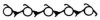 BGA MG3380 Gasket, intake manifold